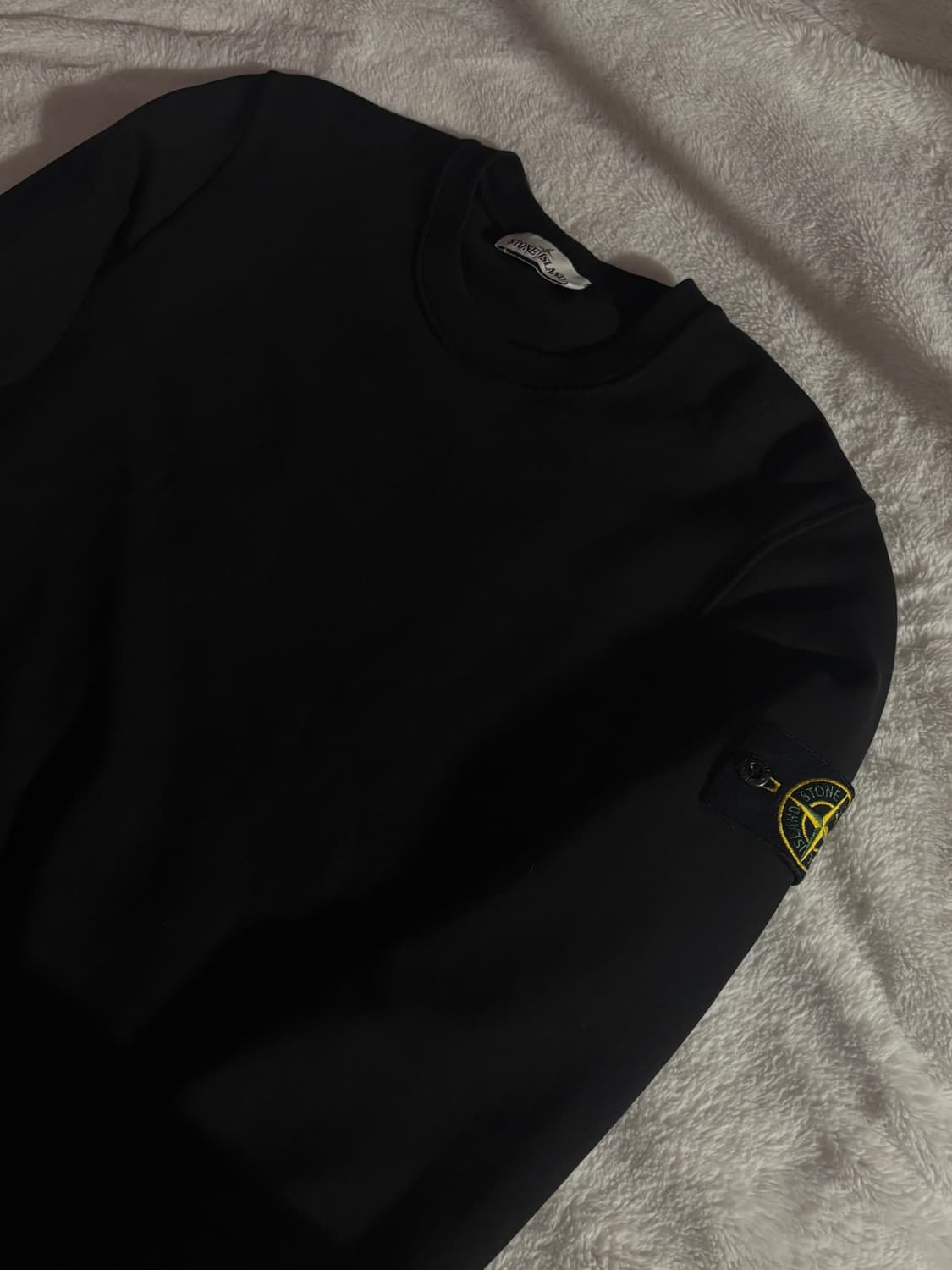 스톤아일랜드 블랙 맨투맨 M 사이즈 상품이미지1