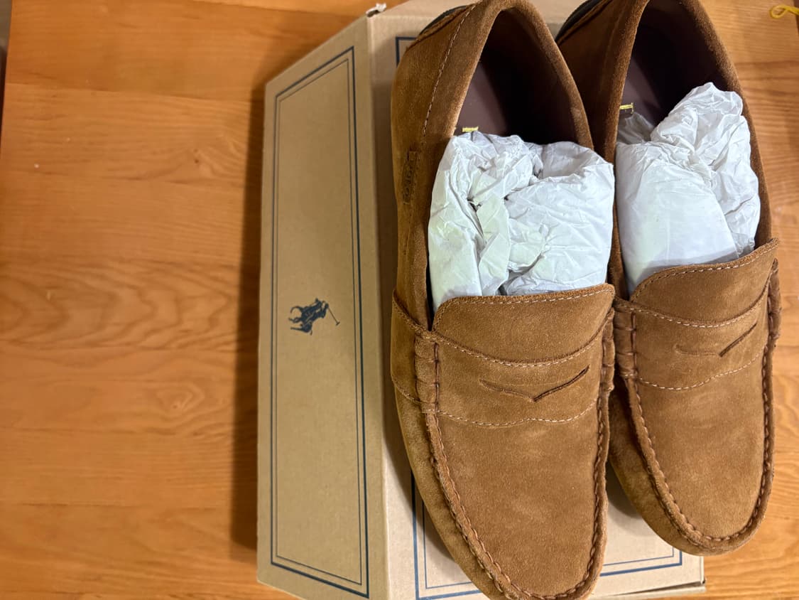 폴로 스웨이드 로퍼 상품이미지4