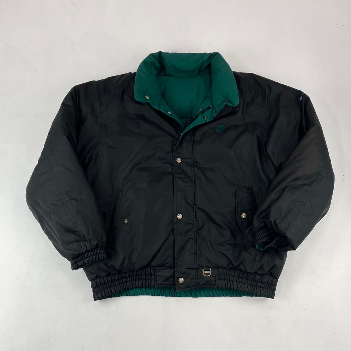 90s 나이키 퓨추라 리버시블 푸퍼 다운  숏 패딩 (110) 상품이미지2