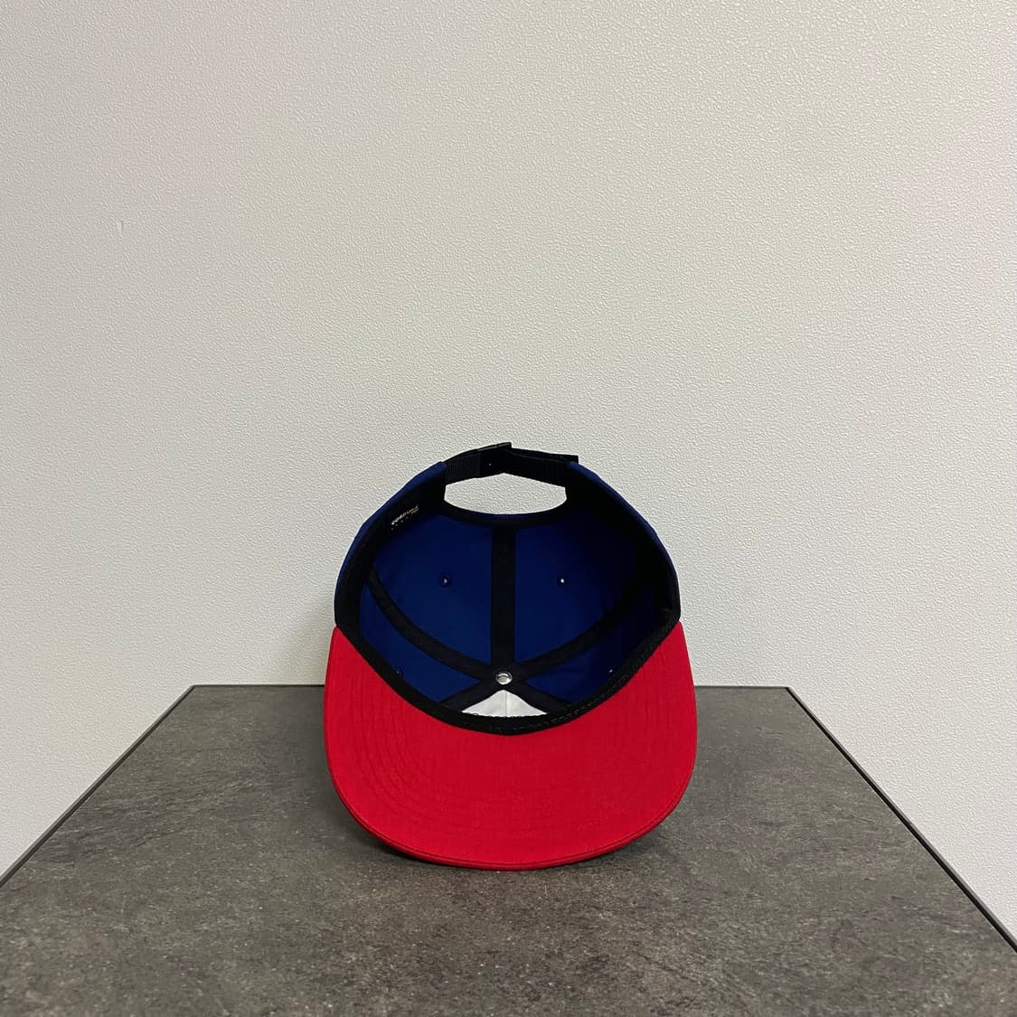 슈프림 투톤 레드 네이비 볼캡 모자 6패널 캡 상품이미지5
