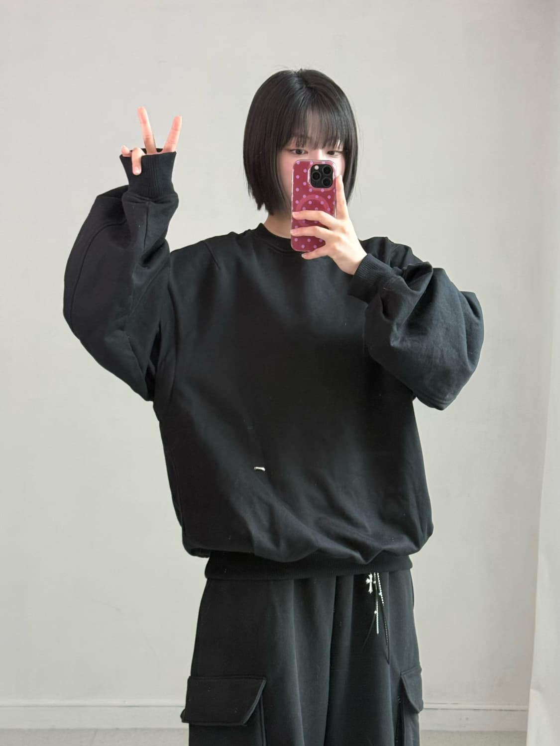 26ss 송지오 컬렉션 아크엔젤 메타 스웻셔츠 상품이미지4