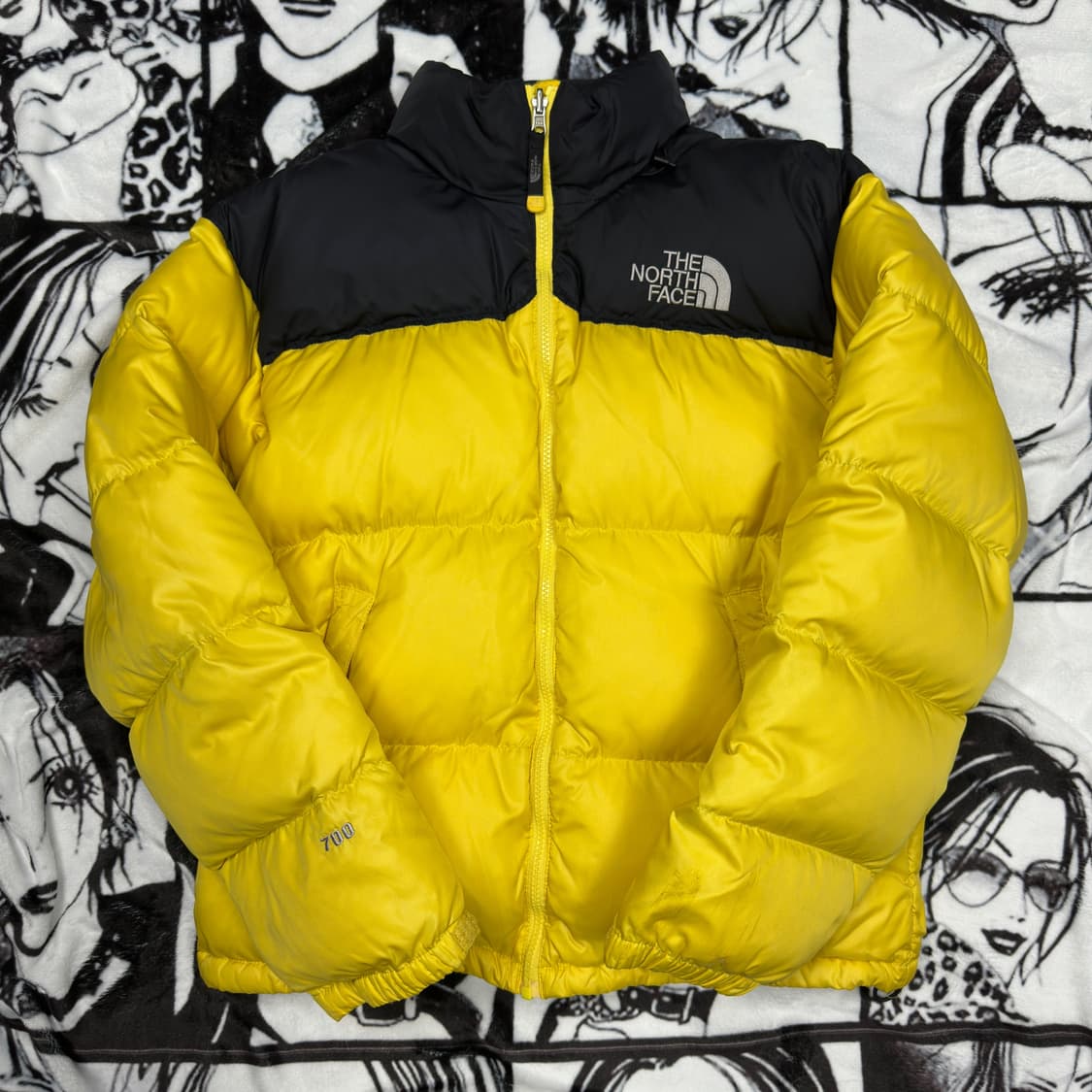 노스페이스 옐로우 700 구형 눕시다운패딩 상품이미지2