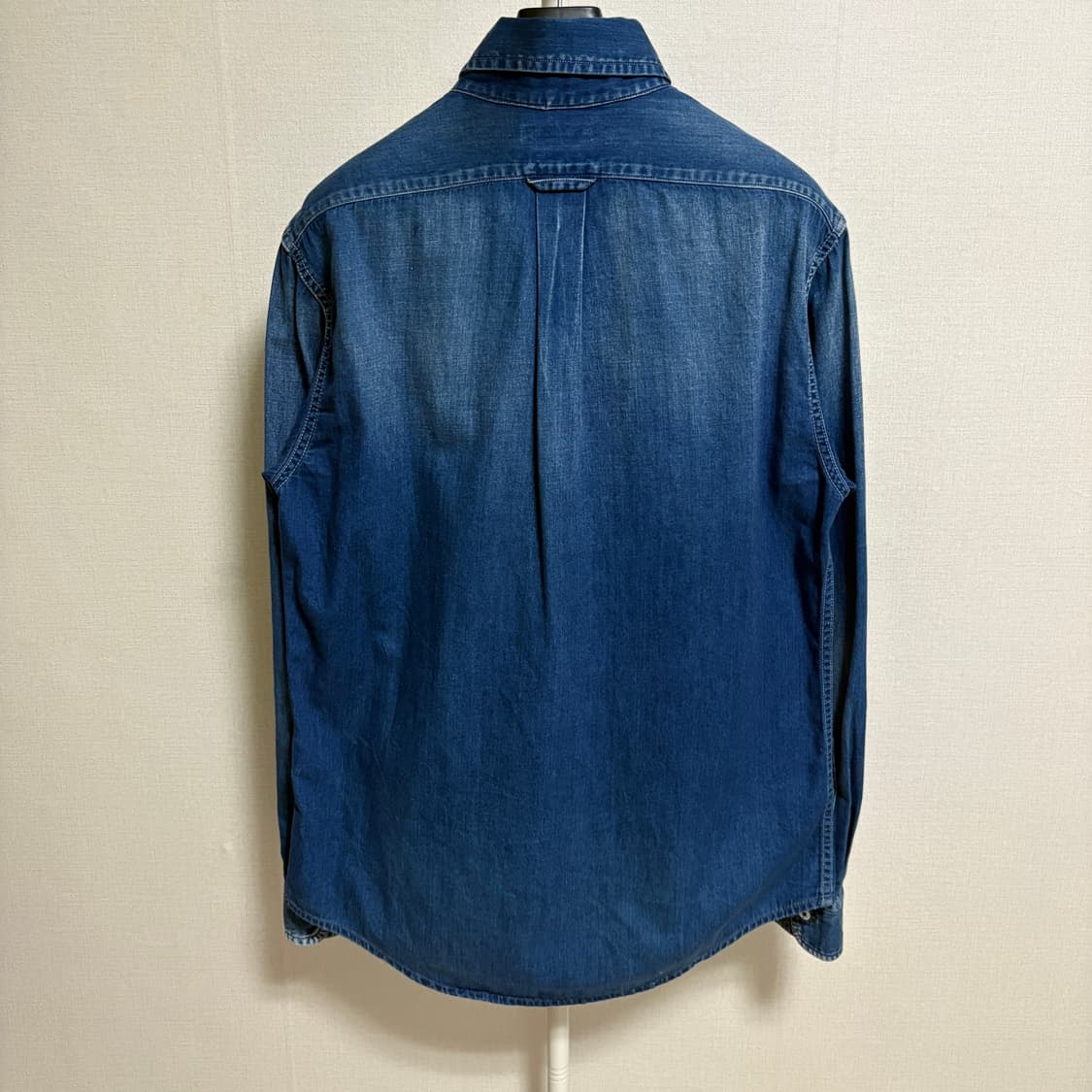 블루블루 인디고 다이 워시드 데님셔츠 / 블루, 3 상품이미지8