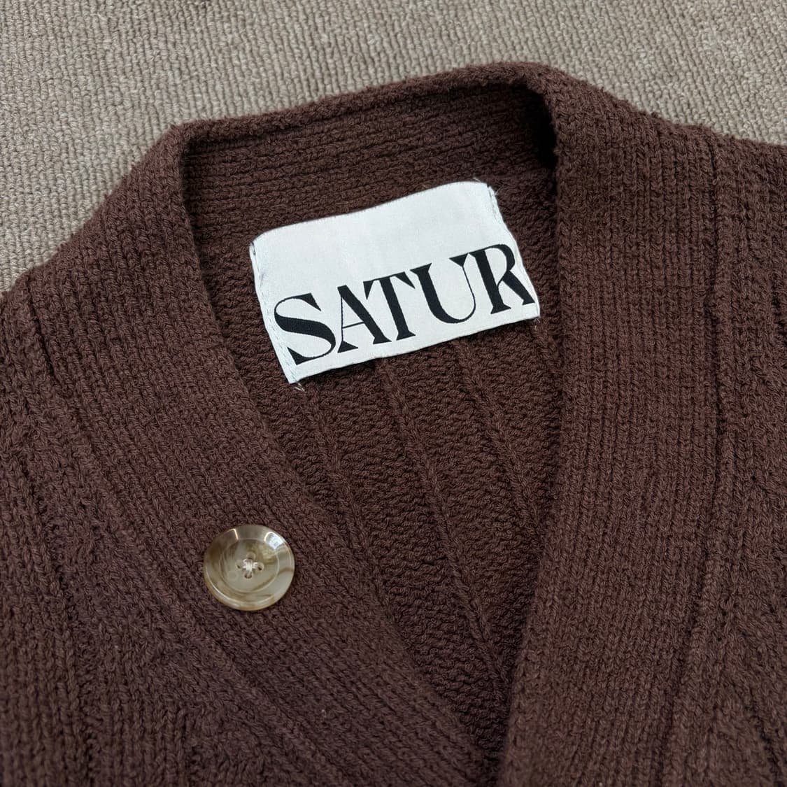 SATUR 세터 파로 부클 가디건  상품이미지2