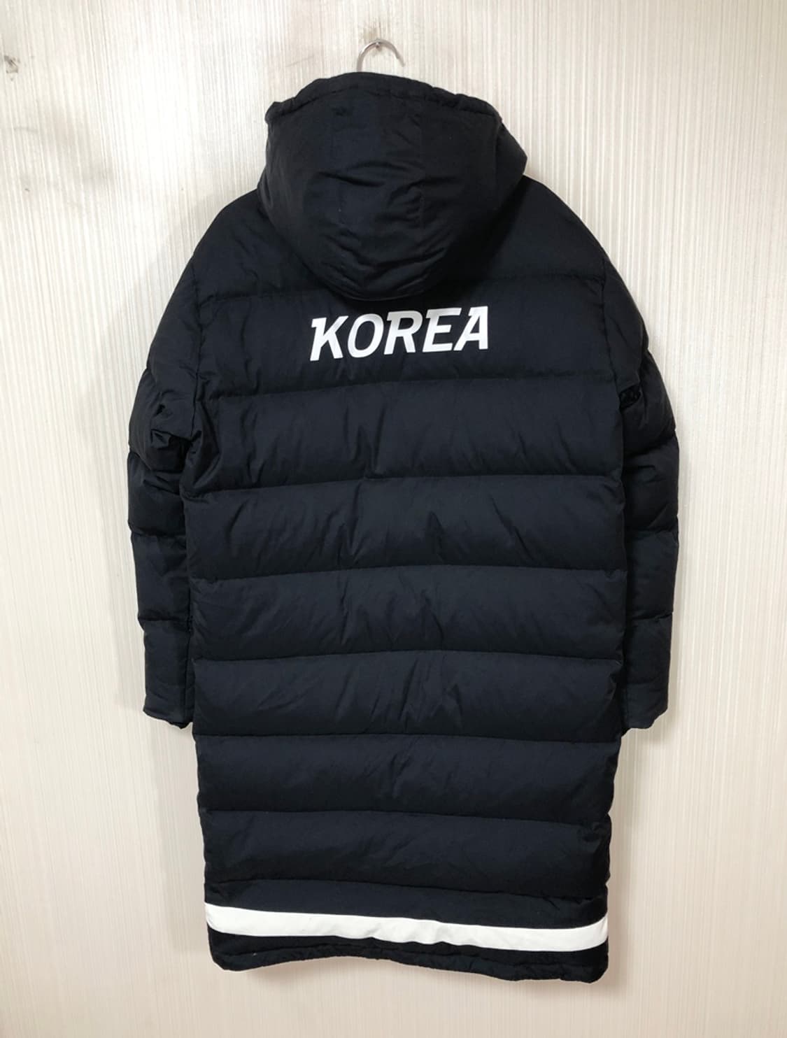 필라국대 국대KOREA 국대선수실착 구스다운 롱패딩자켓 100 상품이미지8