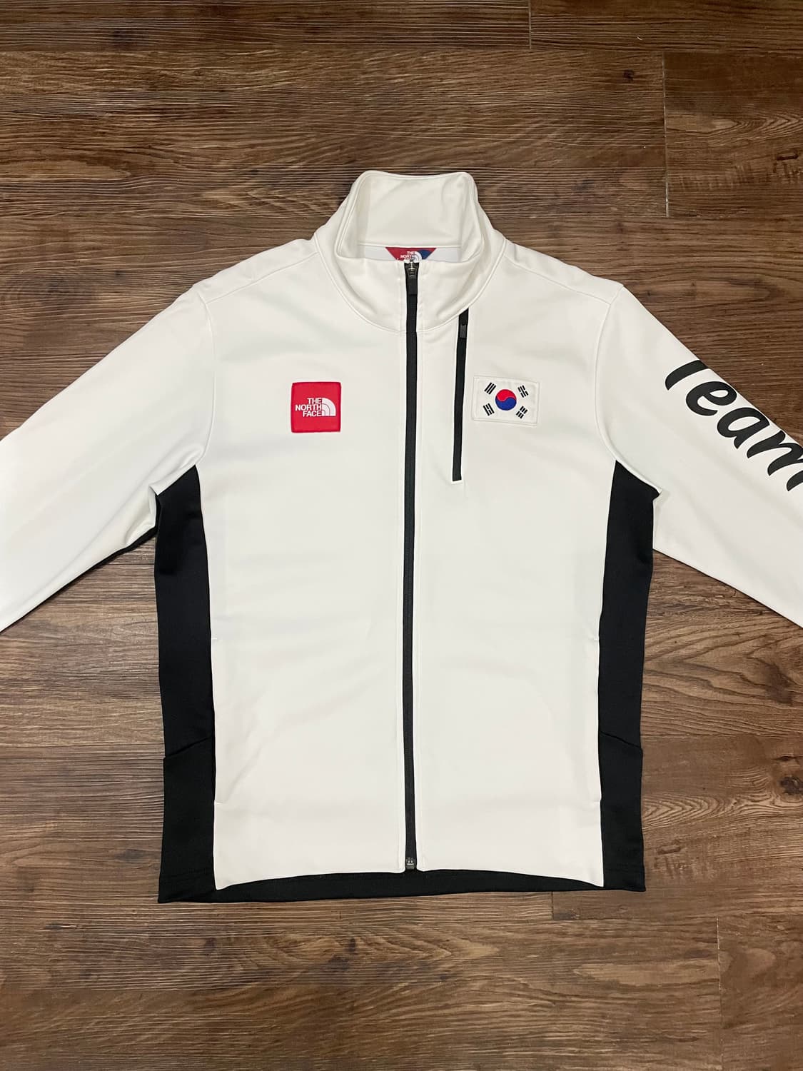 노스페이스 한정판 팀코리아 평창올림픽 트레이닝 져지 자켓 상품이미지3