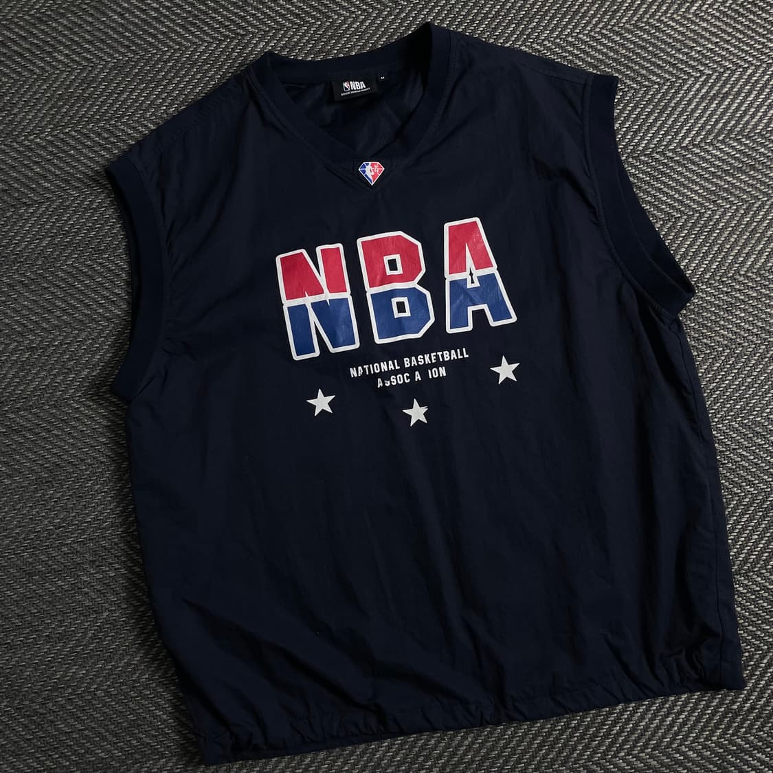 NBA 빅로고 나일론 우븐 웜업 베스트 y 3776 상품이미지1