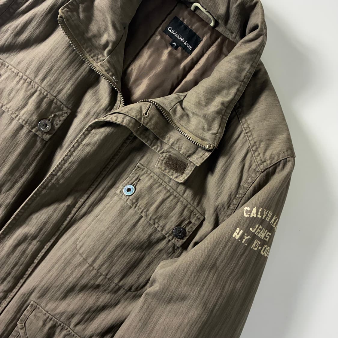 Calvin klein  캘빈 클라인 00,s 멀티포켓 밀리터리 자켓 상품이미지3
