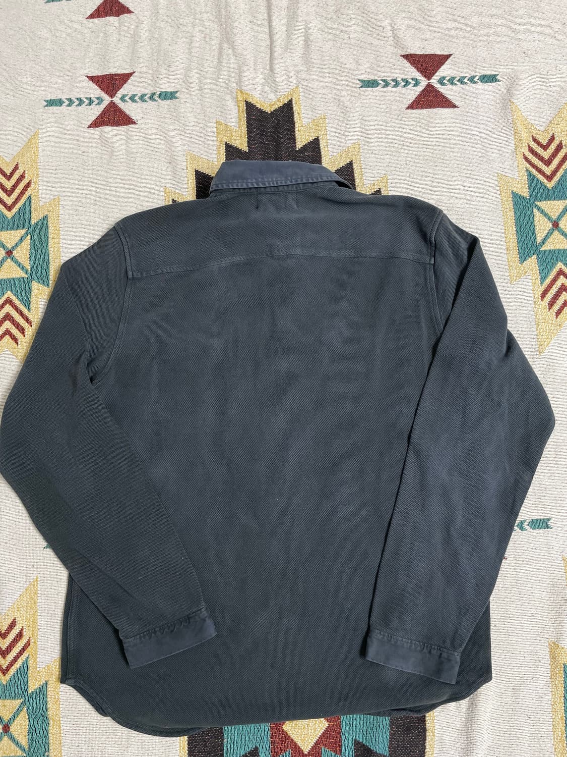 RRL 밀리터리 긴팔 하프 셔츠(L) 상품이미지6