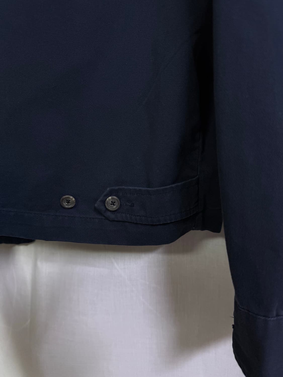 폴로 코튼 해링턴 자켓 네이비 (polo) 상품이미지4