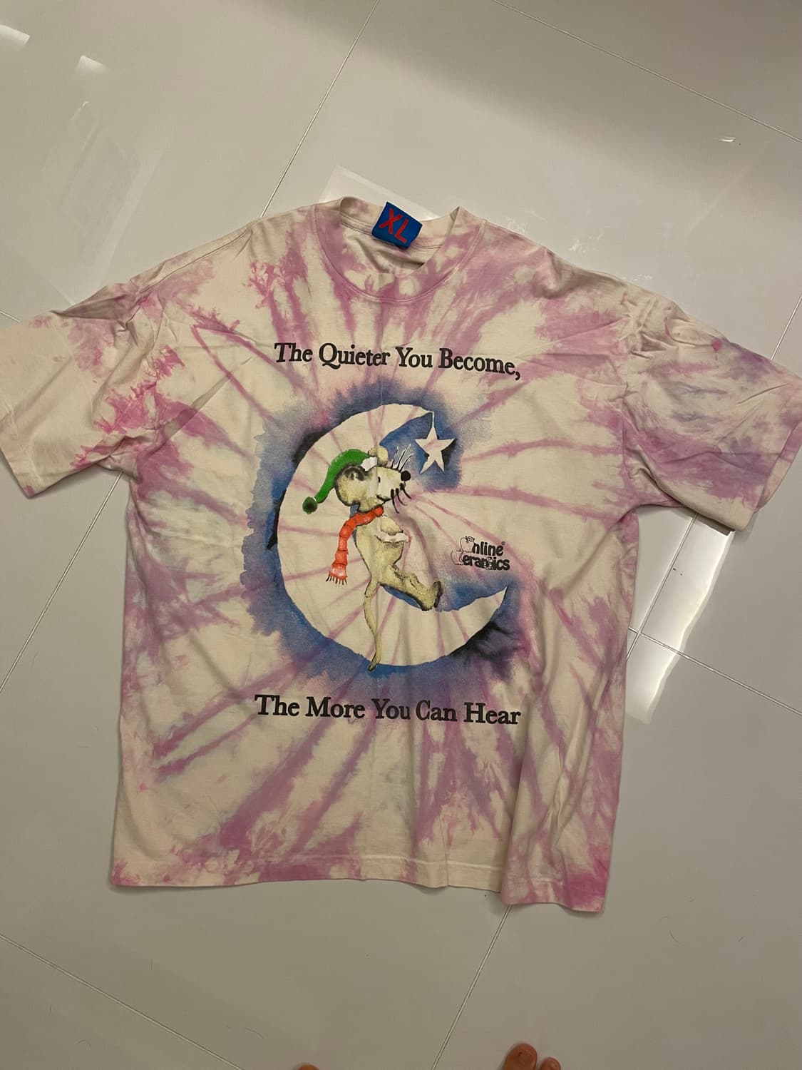 Online Ceramics tie dye tshirt 상품이미지1