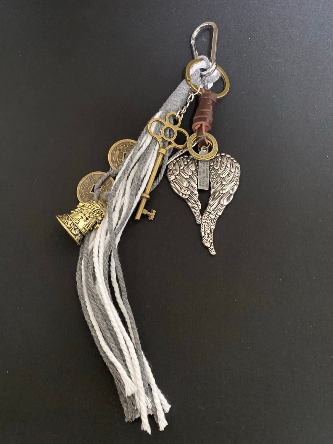 빈티지 엔젤윙 키링 상품이미지1