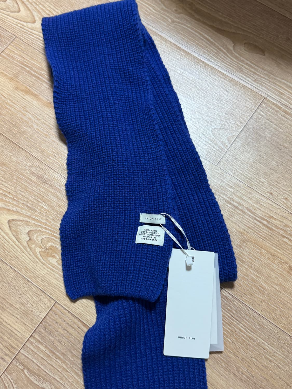 유니온블루 슈퍼파인 메리노 숏 머플러 상품이미지2