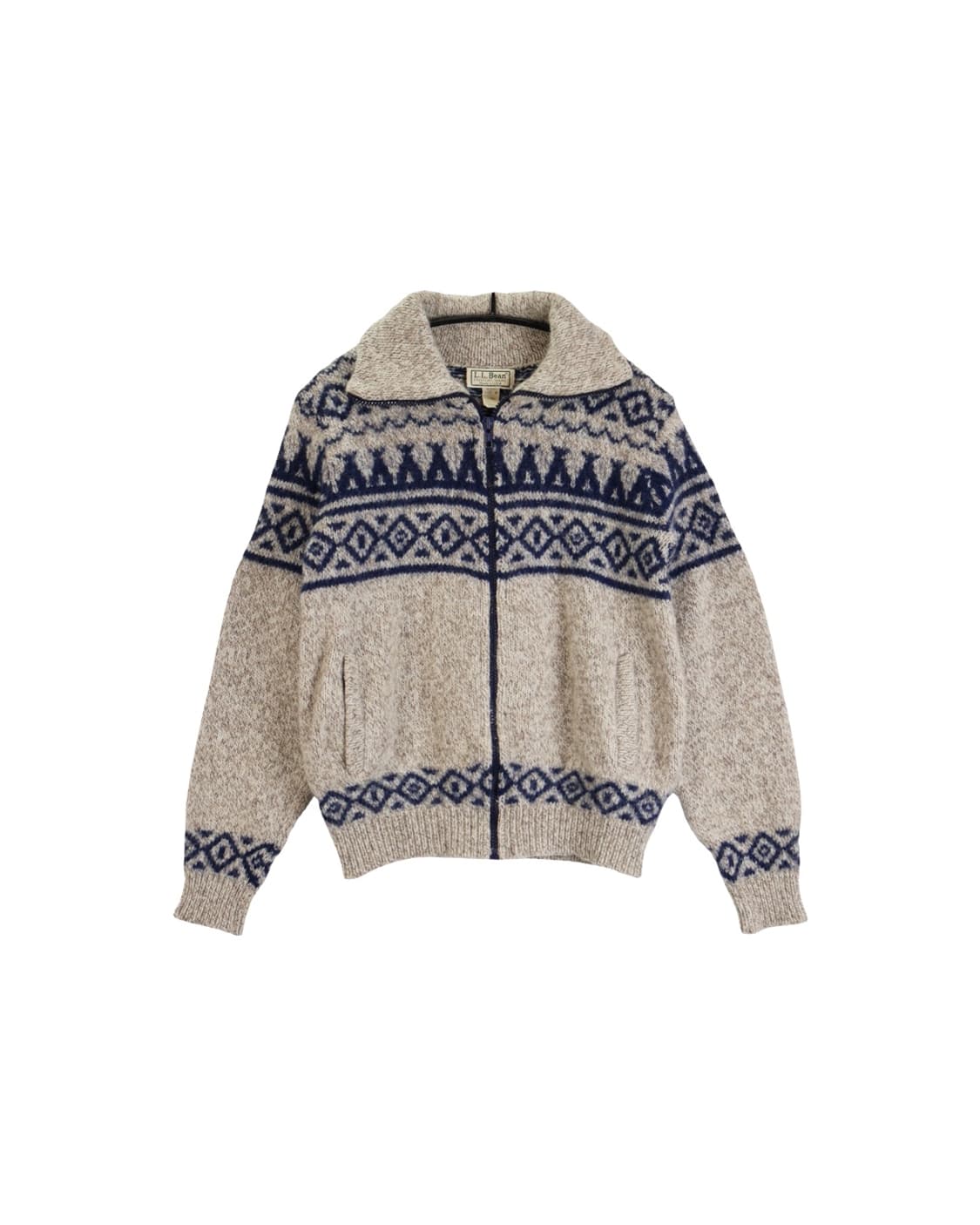 LL.bean Wool Nordic Zip up 상품이미지4