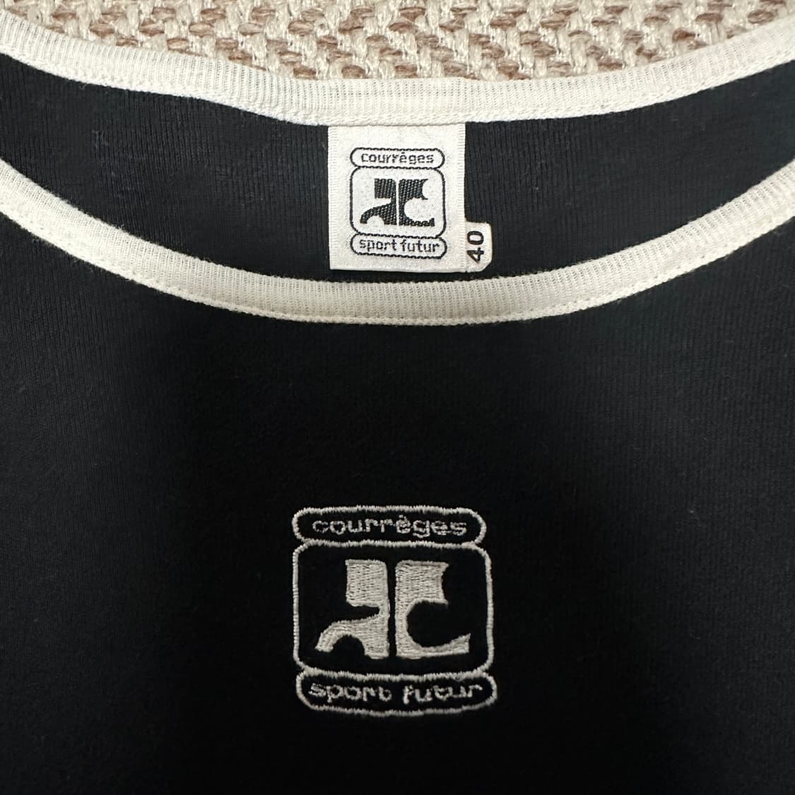 COURREGES japan made sleeveless shirt 상품이미지3