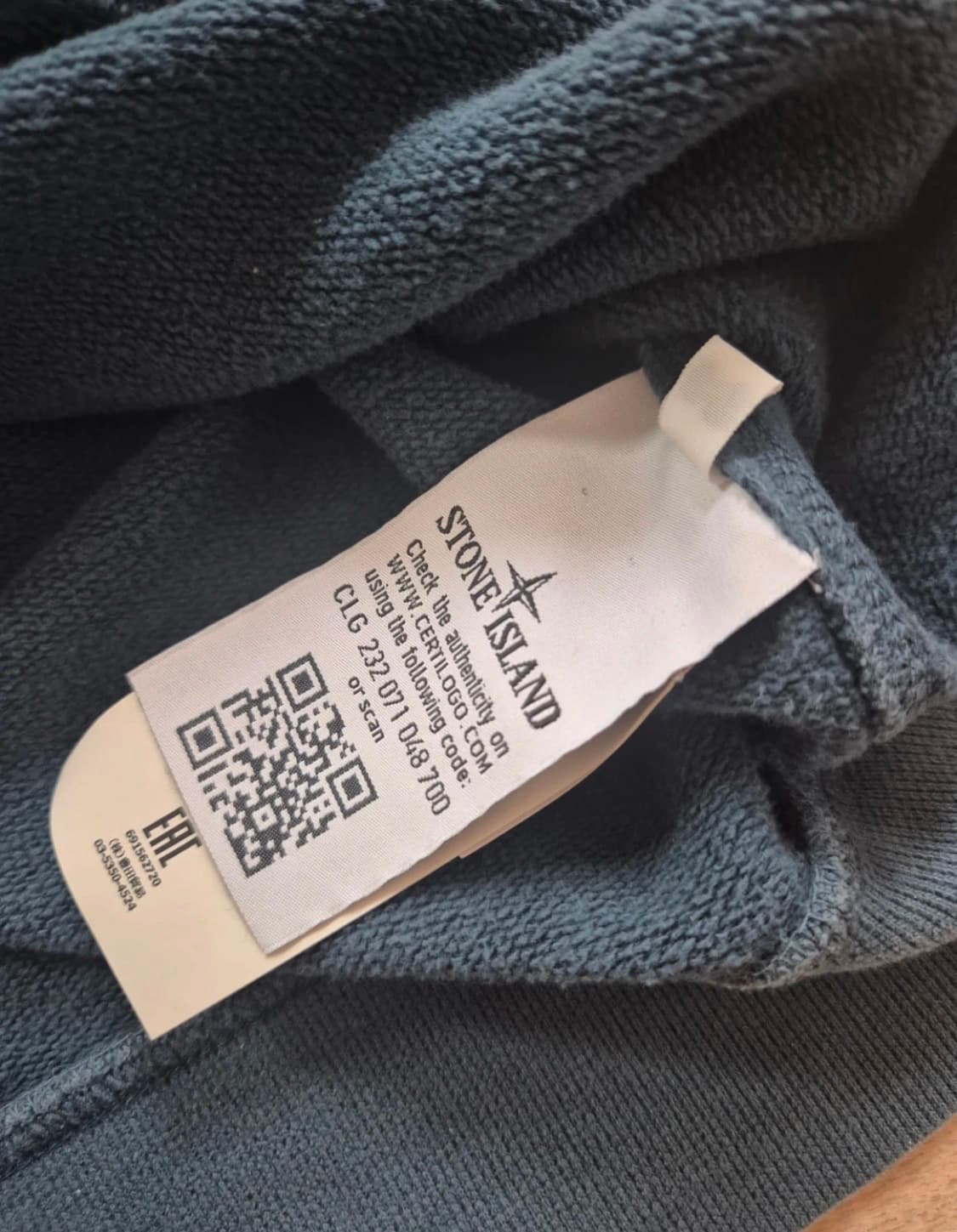 [S]스톤아일랜드 크루넥 청록 맨투맨 상품이미지2