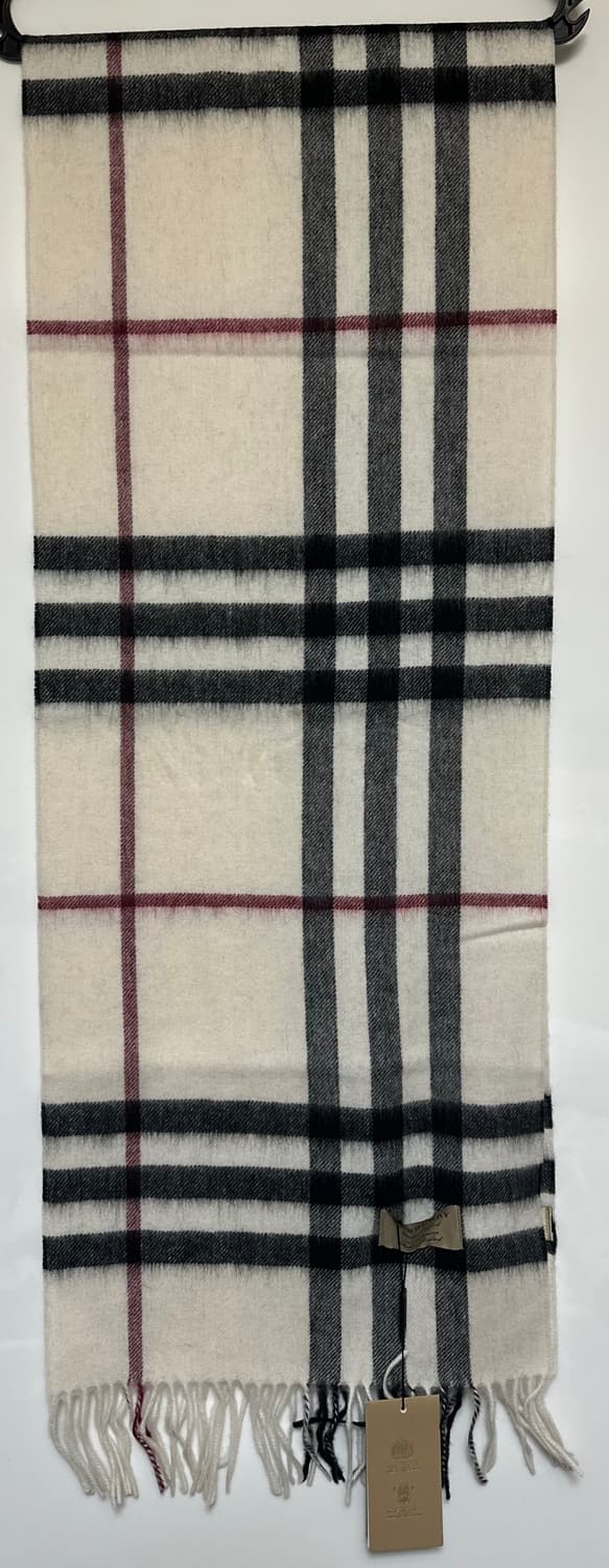 버버리 체크 머플러 캐시미어 목도리 남여공용 상품이미지1