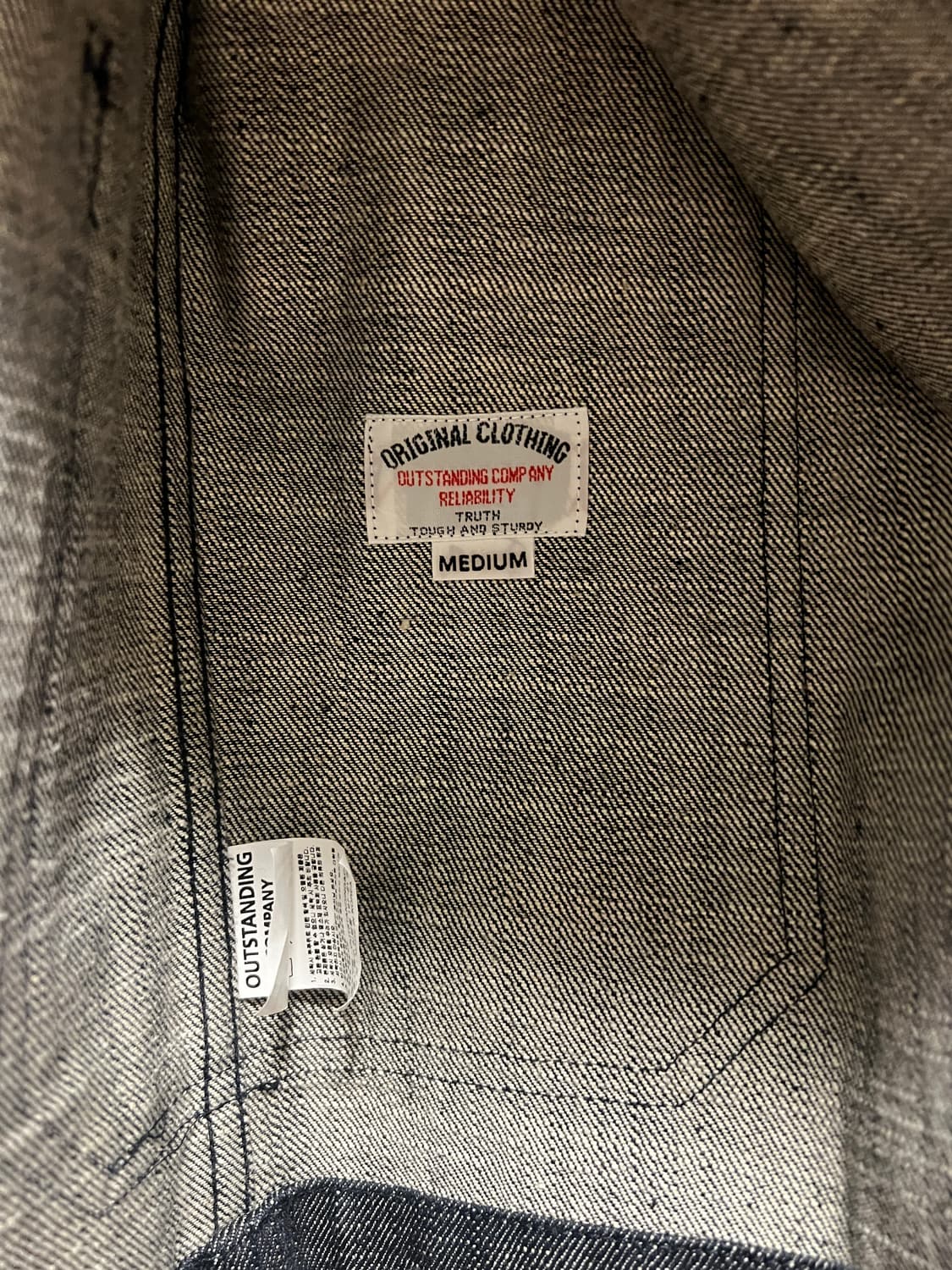 아웃스탠딩 미해군 청자켓 상품이미지2