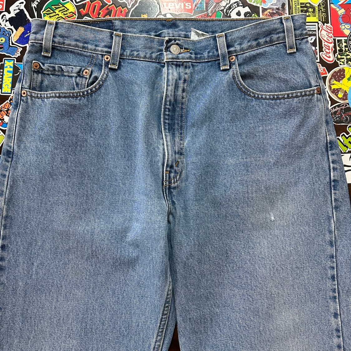 Early 00s 리바이스 505 블루 진 데님 팬츠 36 상품이미지4