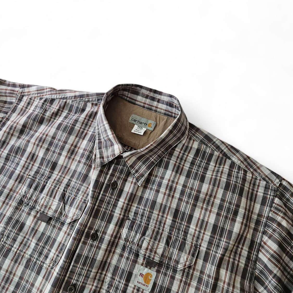 FR칼하트 면 오버핏 긴팔셔츠 XXXL 상품이미지3