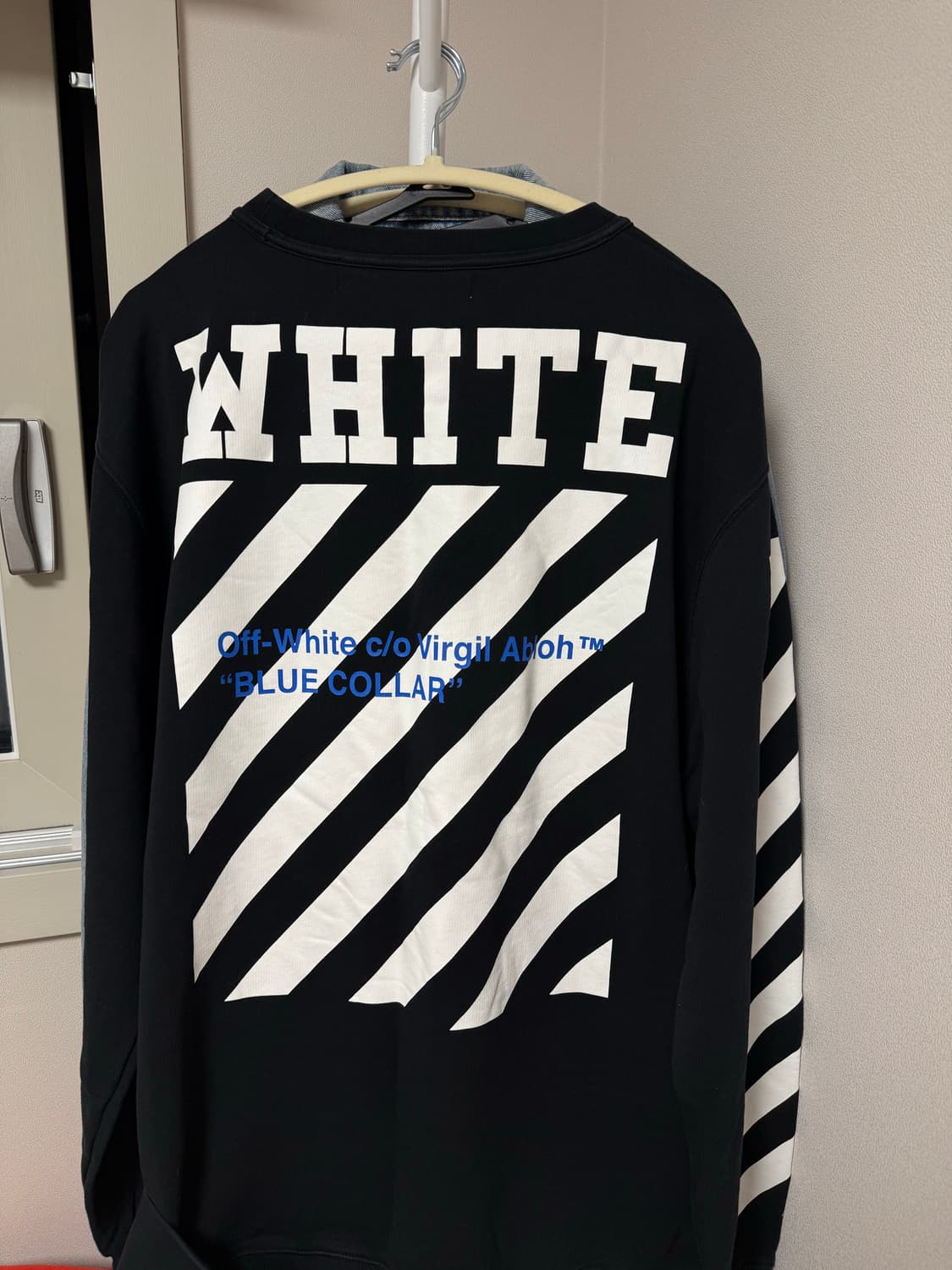 오프화이트 신형 맨투맨 xxl 110 상품이미지2