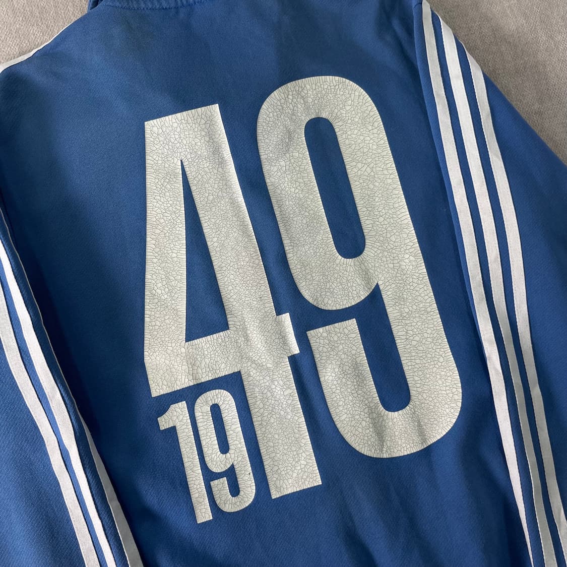 100 아디다스 베켄바우어 블루 트랙탑 져지 상품이미지7