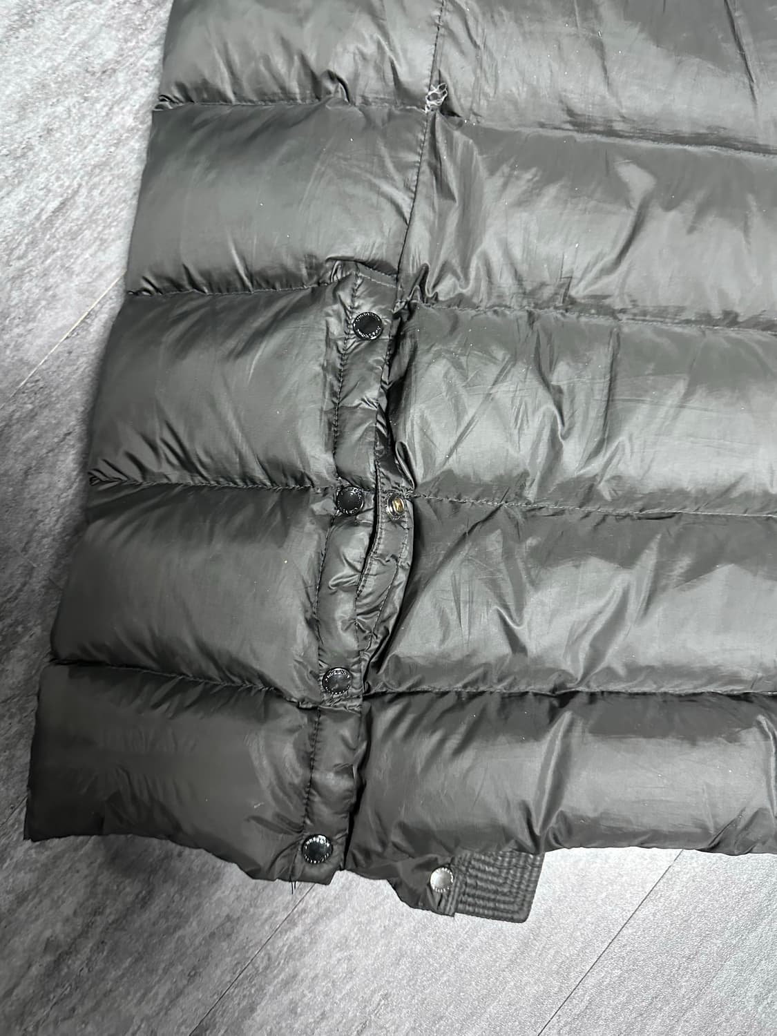 버버리 여성 롱패딩 M 블랙 상품이미지7