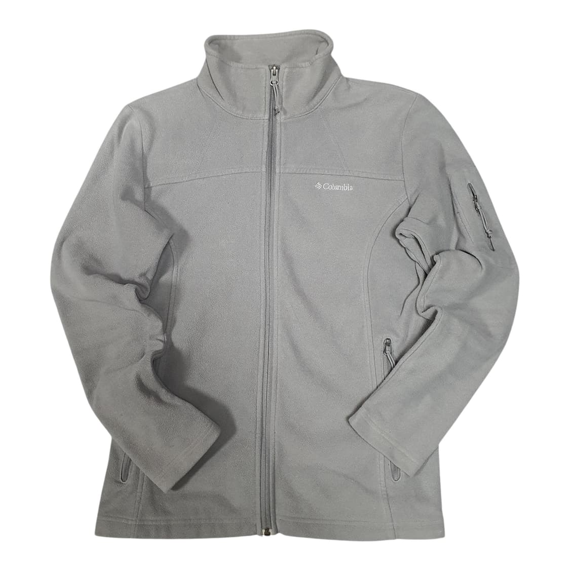 ✨ (바배) 컬럼비아 그레이 플리스 집업 상품이미지1