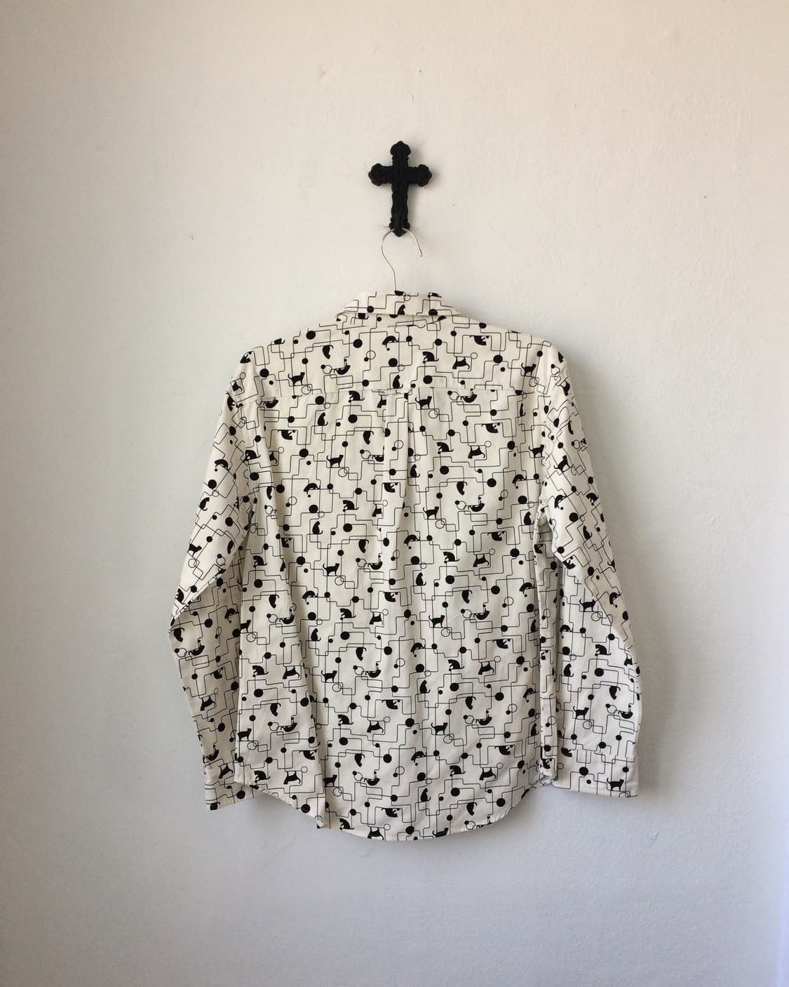 Cat pattern shirt 상품이미지3