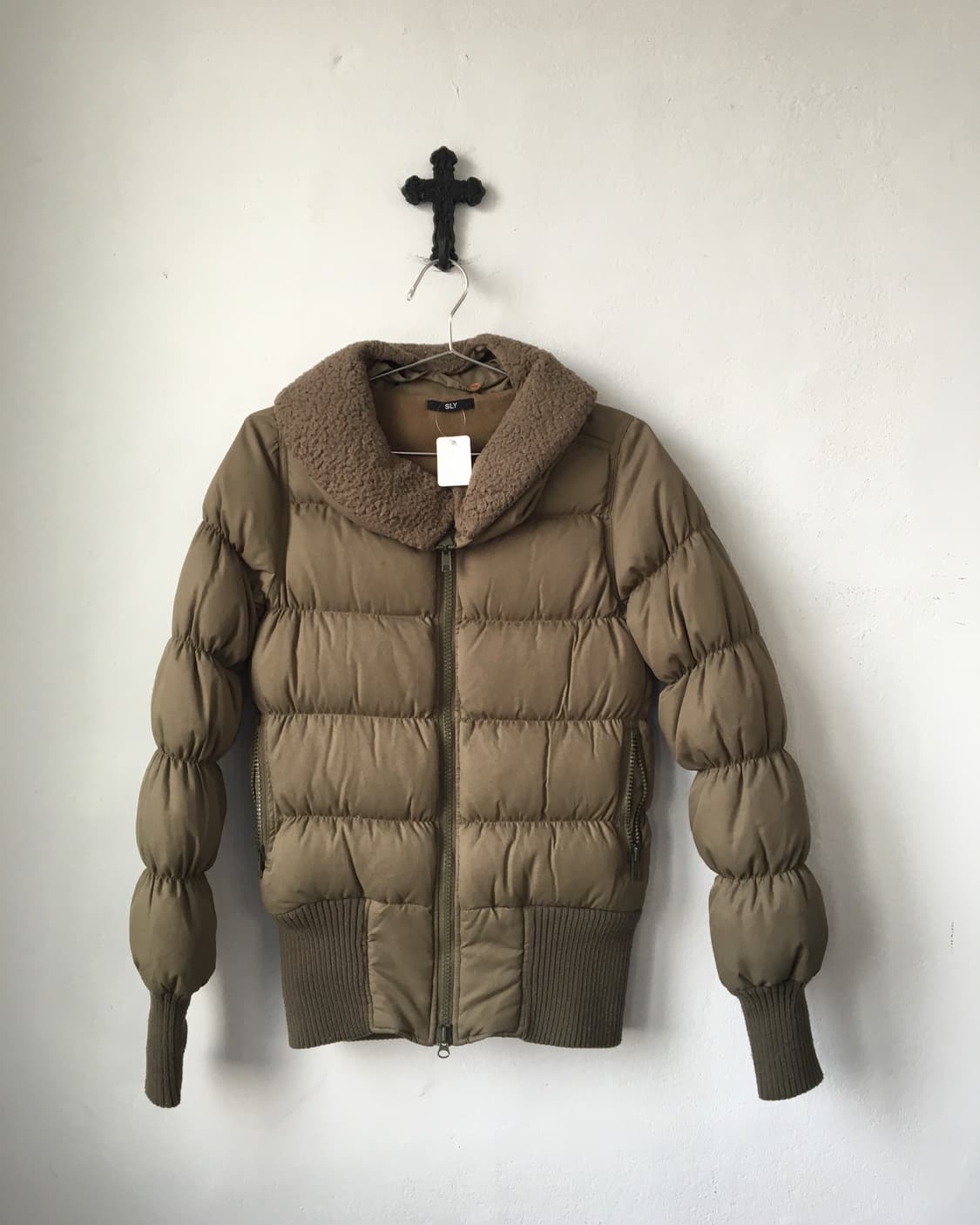 Thick neck point padded jacket 상품이미지2