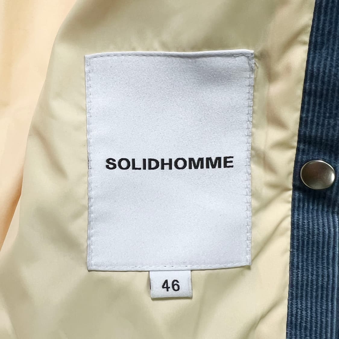 솔리드옴므 코듀로이 다운 패딩 (46) 상품이미지8