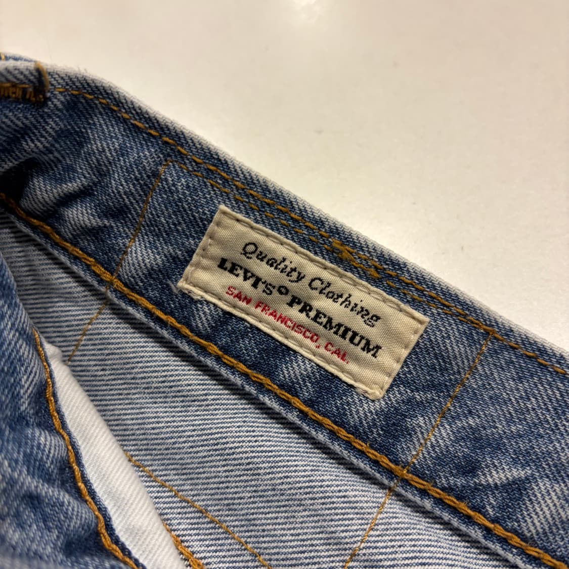 [32] 리바이스 501 x 샘바이펜 데님 팬츠 B896 상품이미지9