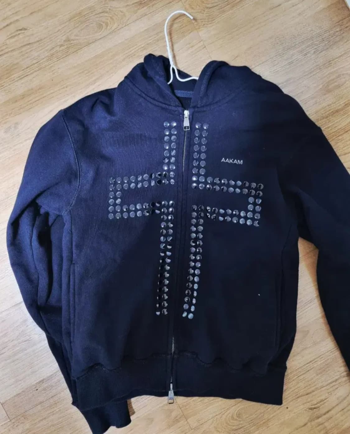 아캄 Cross Rhinestone 후드집업 [1] 상품이미지4