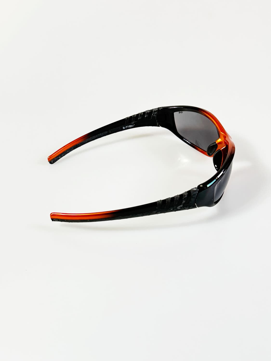 90s MAX FORCE 투톤 랩어라운드 빈티지 선글라스 상품이미지4