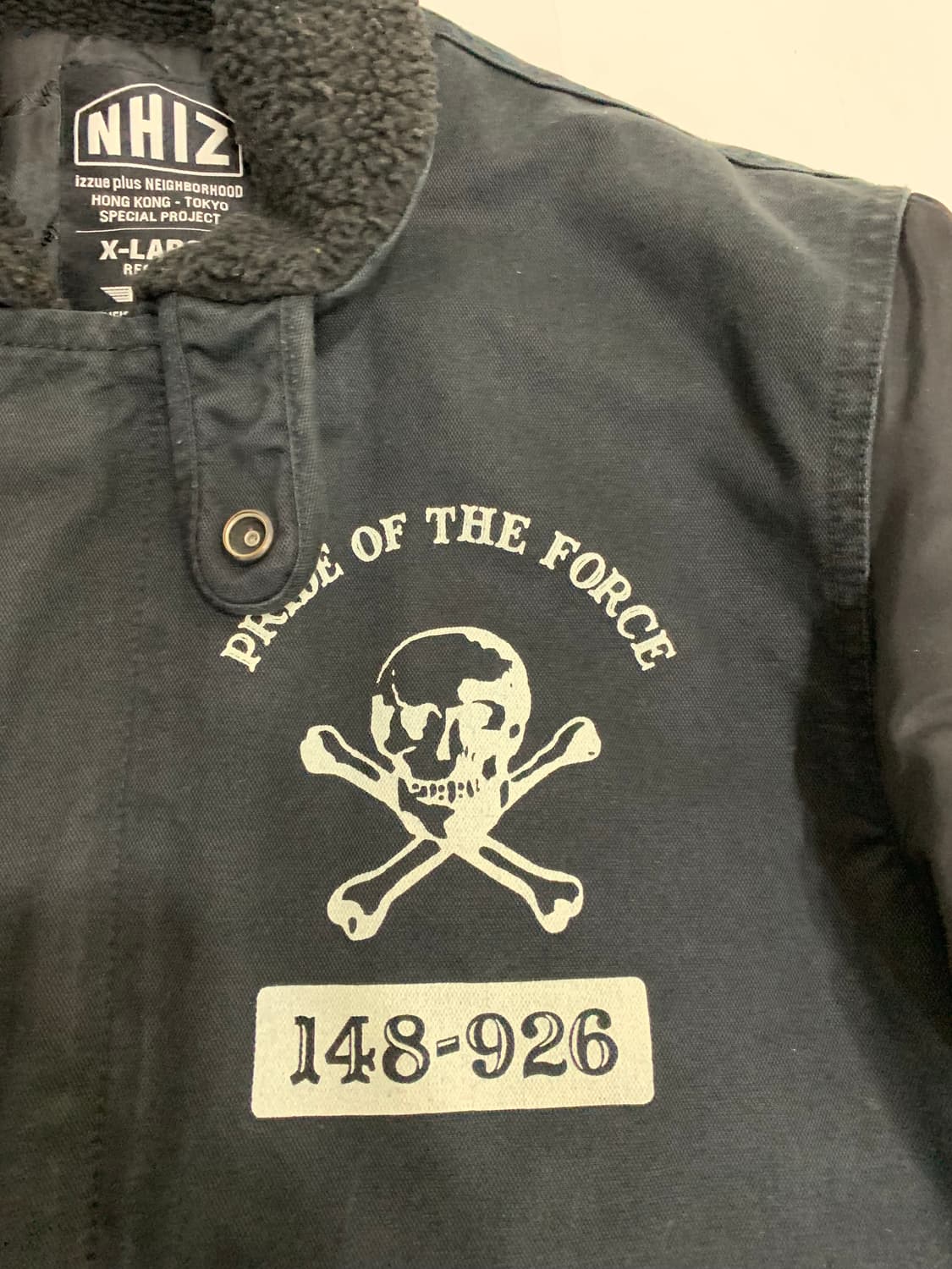 NHIZ x NEIGHBORHOOD 덱 자켓 블랙 X-LARGE 상품이미지2