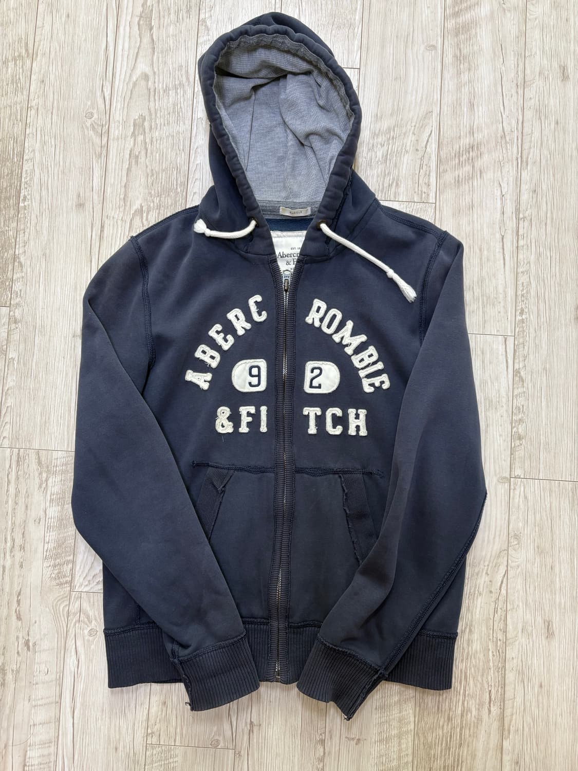 아베크롬비 후드집업 네이비 m 상품이미지1