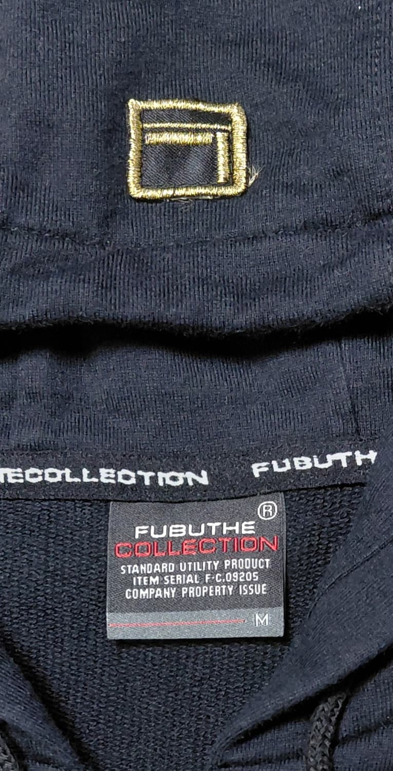 [희귀/S] 00's FUBU 푸부 올드스쿨 시퀸 로고 후드 베스트 상품이미지3