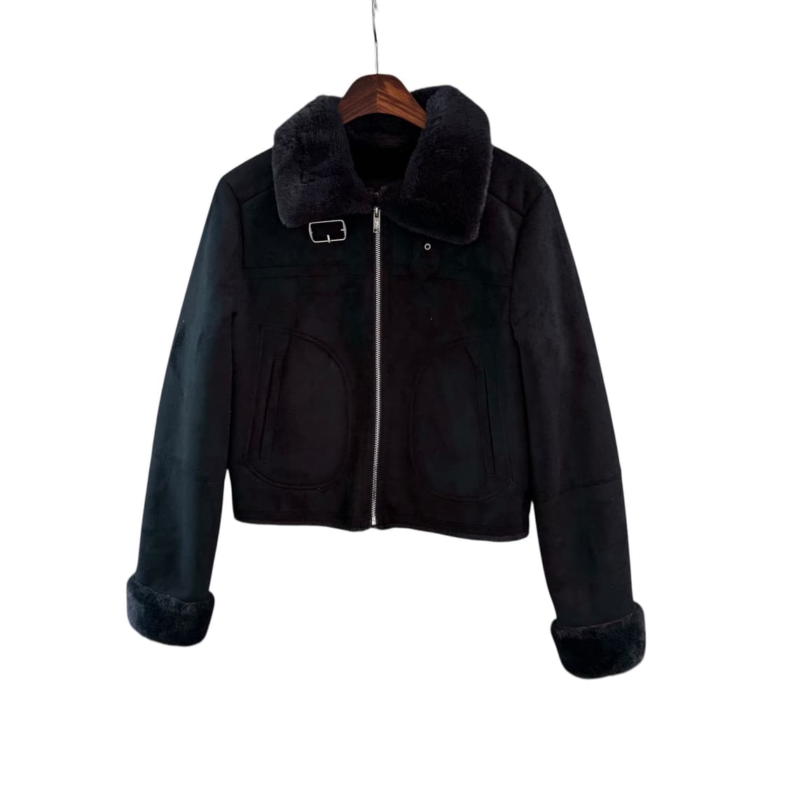 [핏예쁨/S] 홀리스터 스웨이드 무스탕 자켓 상품이미지3