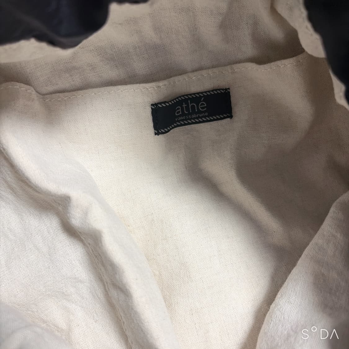 athe 아떼바네사브루노 리본 백팩 블랙 상품이미지7