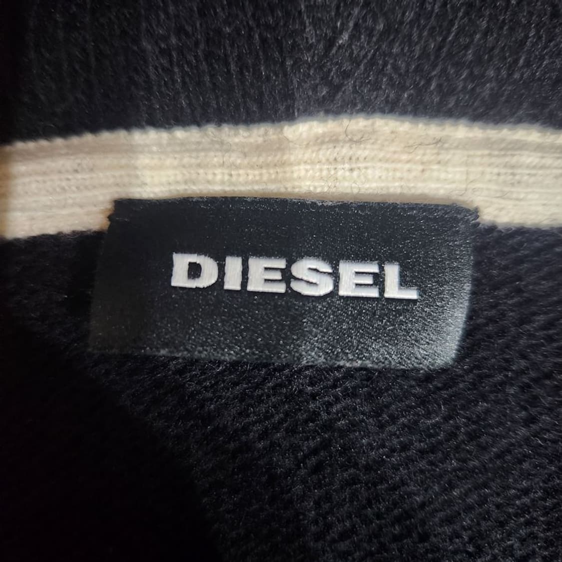 [남95]디젤 울혼방 니트 후드 집업[Y63-094] 상품이미지8