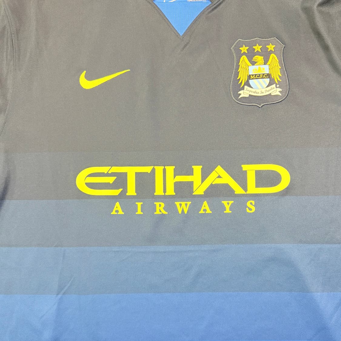 14-15 맨시티 어웨이 다비드 실바 유니폼 상품이미지6