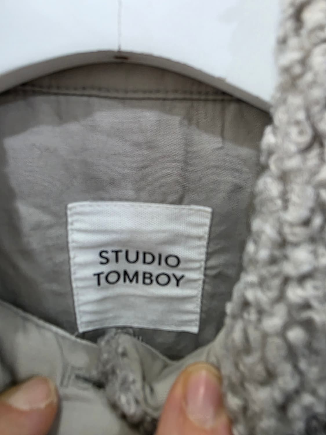 스튜디오 톰보이 여성 후리스 자켓 상품이미지3