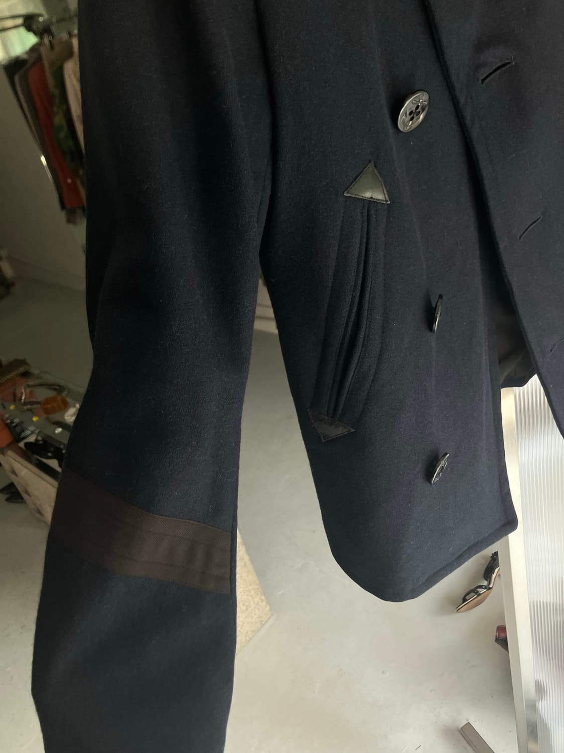 반폴라 더블코트  상품이미지3