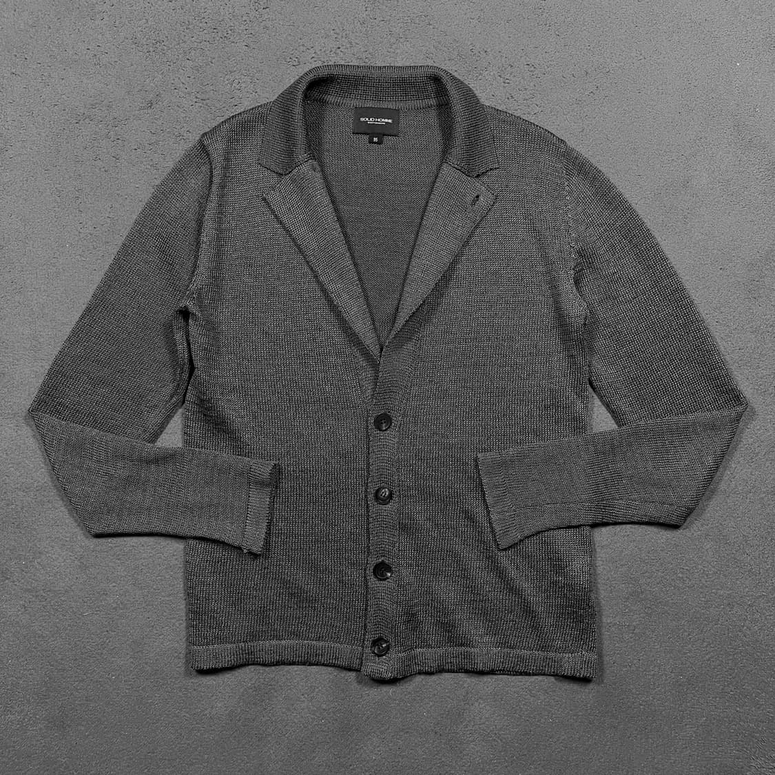 Solid Homme 솔리드옴므 린넨 니트 가디건  상품이미지1