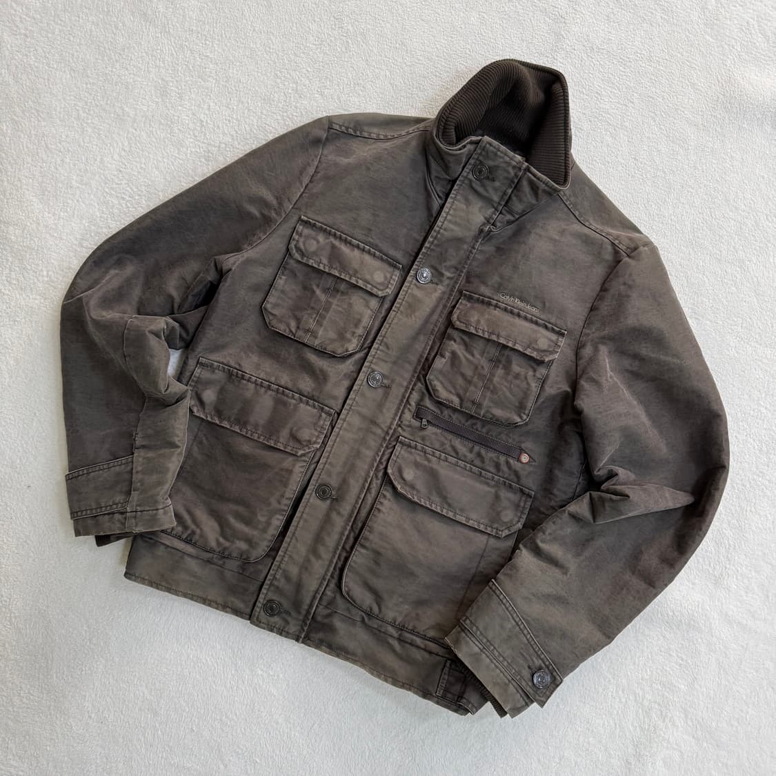 L 켈빈클라인 진 빈티지 필드 자켓 0326T 상품이미지1