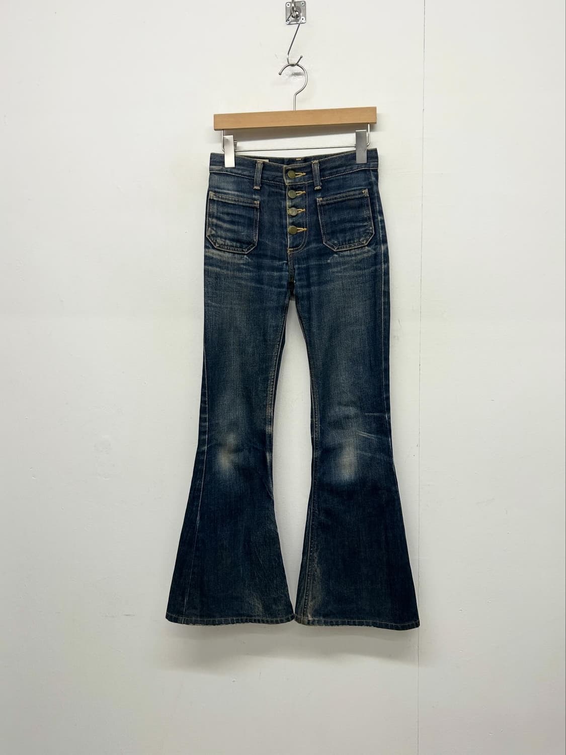 90s Lee 하이웨스트 데님 벨바텀 플레어 부츠컷 상품이미지1