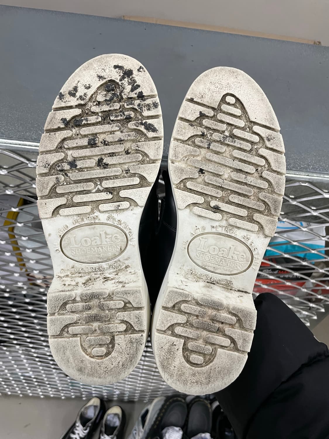 로크 테슬 로퍼 블랙 uk6.5 상품이미지6