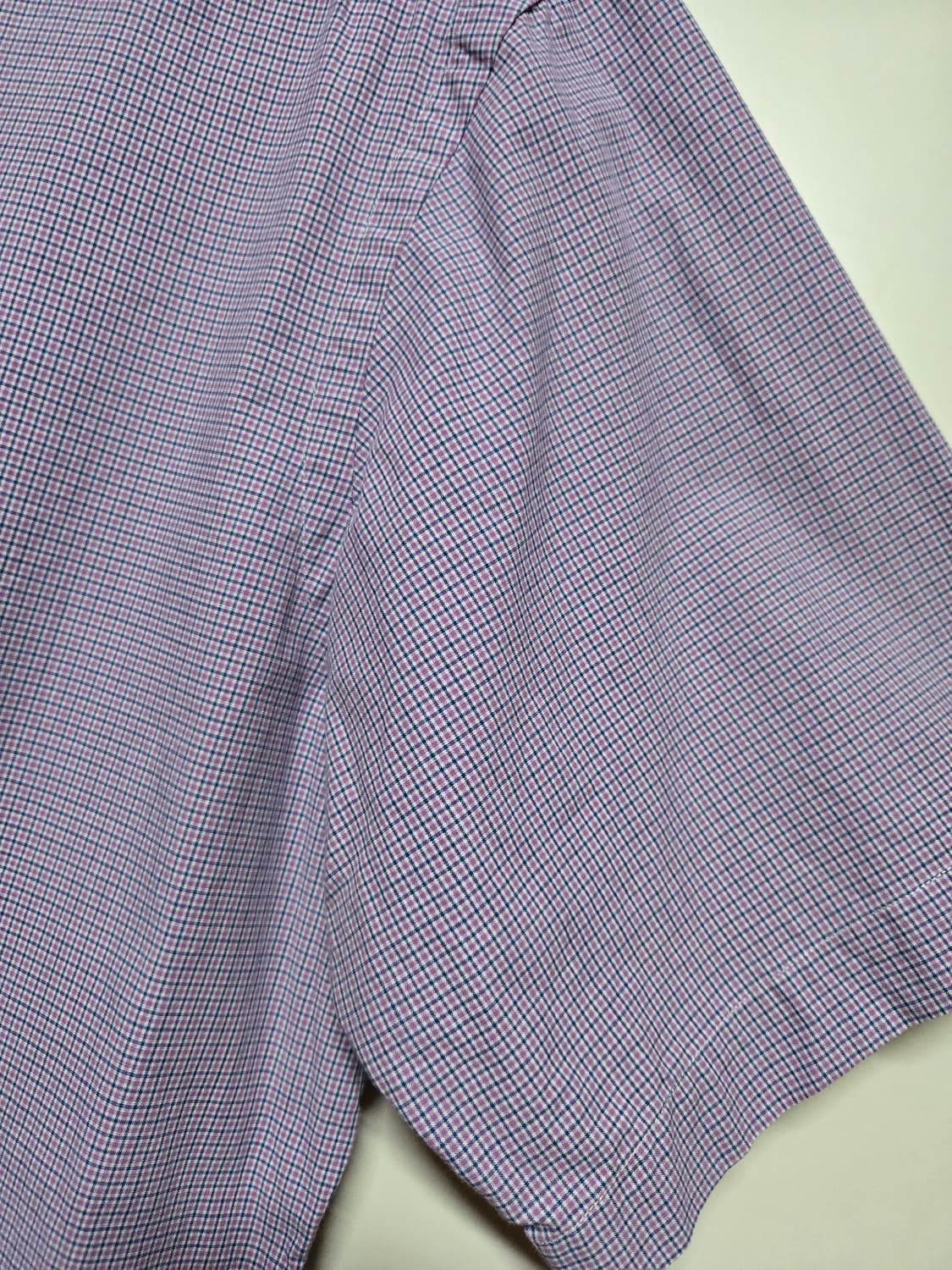 폴로 랄프로렌 남성 체크 반팔 셔츠(클레식핏 M) 상품이미지4