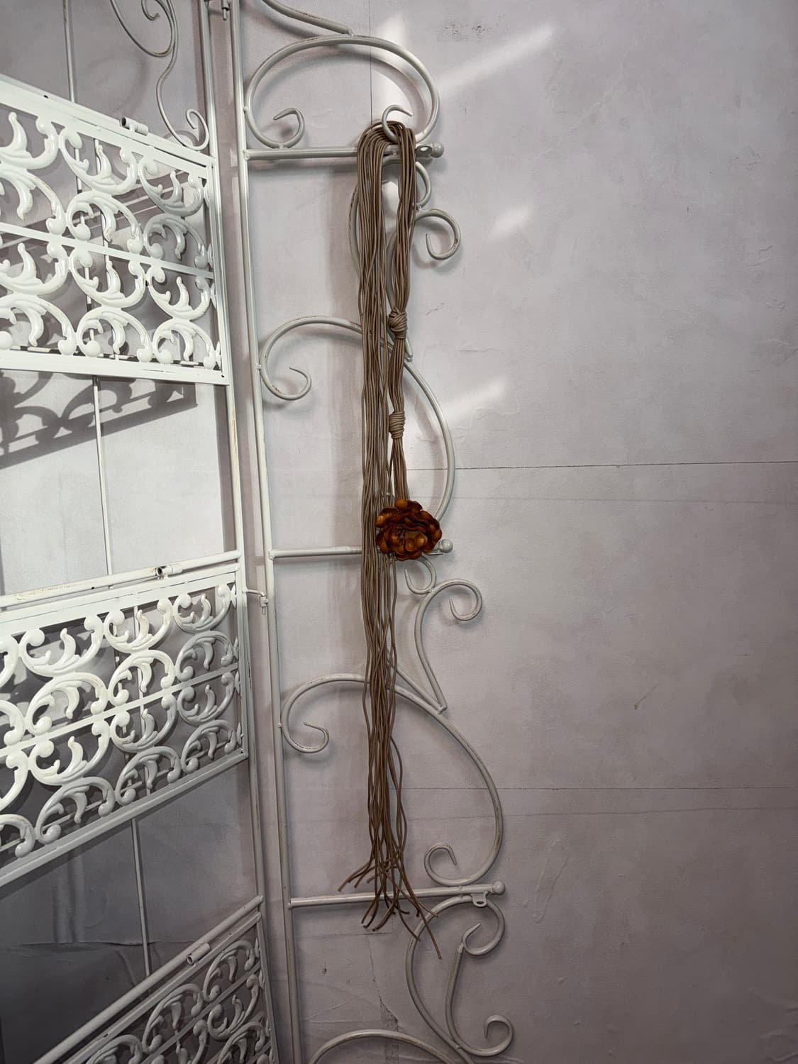 Bohemian flower corsage knotted strap 벨트 상품이미지3