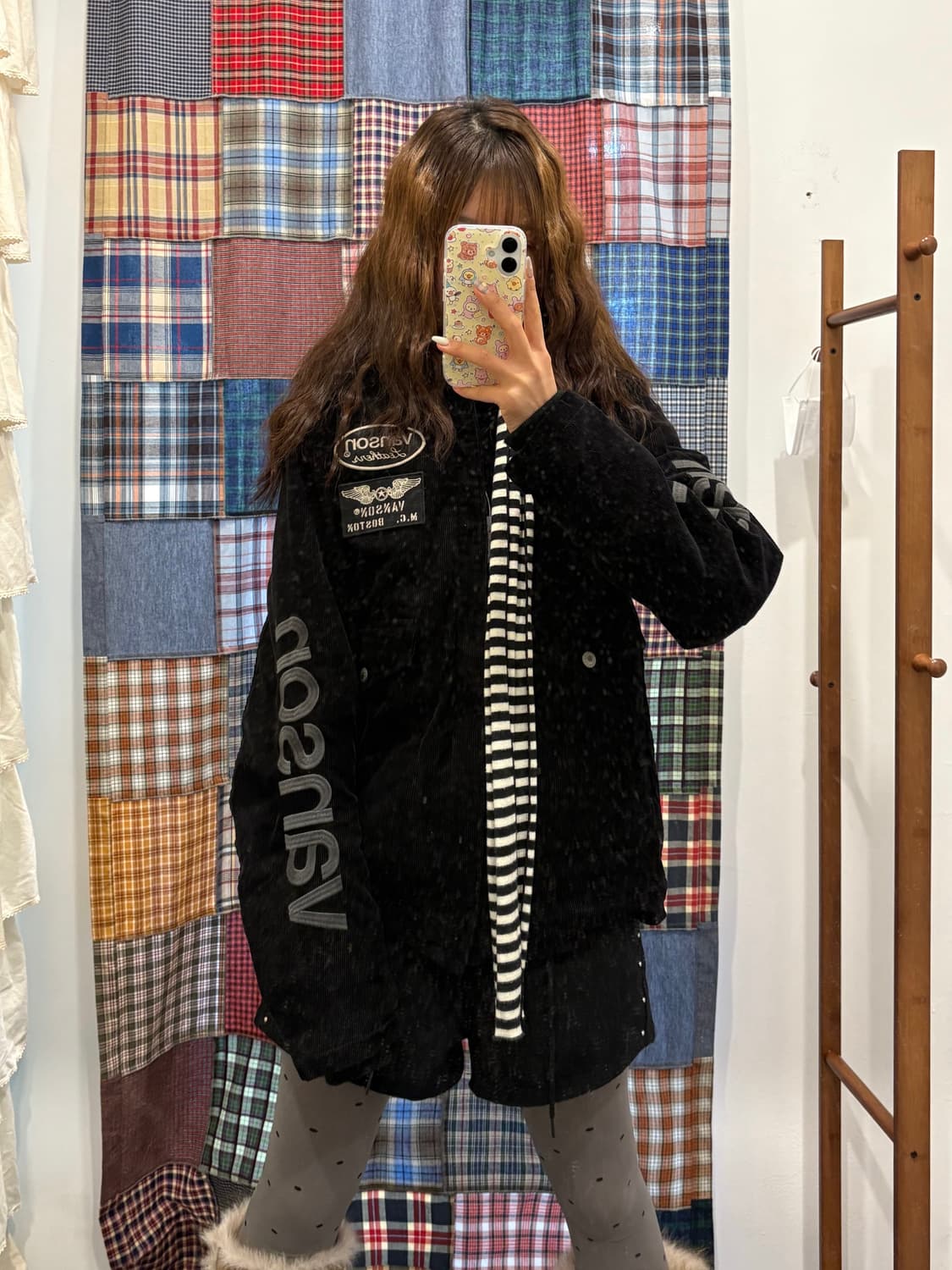 밴슨 코듀로이 후드자켓 상품이미지4